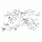 TRANSPORTER 600 (TR6NTSLB) Кронштейн крепления (паук рулевой)