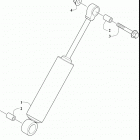 BLAST 4000 ZR BLUE [S2021JABSTUSL] Rear suspension rear arm shock absorber [108864]