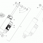 ZR 7000 LTD 137 BLACK [S2019ZXULEUSB] Rear suspension rear arm shock absorber [105277]