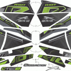 RIOT 8000 ES 146 (1.6) CHARCOAL [S2021RTHLXUSB] Decals [108292]