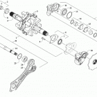 M 8000 HARDCORE ALPHA ONE 154 (2.6) RED SK [S2021MHHK1USR] Drive train shafts and brake assemblies [108328]