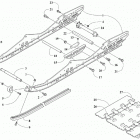 ZR 6000 R XC GREEN [S2019ACDCCUSG] Slide rail and track assembly [107451]