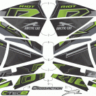 RIOT 6000 ES 146 CHARCOAL SK [S2021RTDKXUSB] Decals [108918]