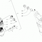 M 8000 MOUNTAIN CAT 162 BLACK [S2019M8HDEUSB] Rear suspension front arm shock absorber [105366]