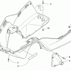 ZR 200 ES LIME SK (S2021ZRAKCUSX) Belly pan assembly [108452]