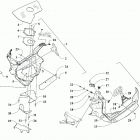 M 8000 HARDCORE ALPHA ONE 154 (2.6) RED SK [S2021MHHK1USR] Skid plate assembly [108104]