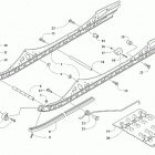 RIOT 8000 ES 146 (1.6) CHARCOAL [S2021RTHLXUSB] Slide rail and track assembly [108278]