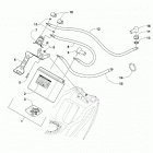 ZR 9000 LTD 137 iACT GREEN [S2019ZXXQSUSG] Battery and tray assembly [104786]