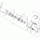 M 8000 MOUNTAIN CAT 162 BLACK [S2019M8HDEUSB] Piston and crankshaft [106998]