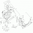 RIOT 8000 ES 146 (1.6) CHARCOAL [S2021RTHLXUSB] Skid plate assembly [107984]