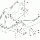 ZR 200 ES GREEN INTERNATIONAL [S2021ZRAACOSG] Belly pan assembly [108462]