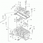 ZR 9000 LTD 137 iACT GREEN [S2019ZXXQSUSG] Cylinder head assembly [104547]