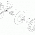 ZR 9000 LTD 137 iACT GREEN [S2019ZXXQSUSG] Driven clutch [106892]