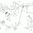 M 8000 HARDCORE ALPHA ONE 154 (2.6) RED SK [S2021MHHK1USR] Steering support assembly [108432]