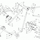 RIOT 8000 ES 146 (1.6) CHARCOAL [S2021RTHLXUSB] Steering support assembly [108087]