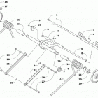 PANTERA 7000 XT LTD BLACK [S2019PTUWLUSB] Rear suspension rear arm assembly [106155]