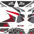 M 8000 MOUNTAIN CAT ALPHA ONE 154 (3.0) RED SK [S2021MCHK3USR] Decals [108654]