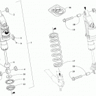ZR 7000 LTD 137 BLACK [S2019ZXULEUSB] Front suspension shock absorber assembly [106740]