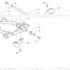 RIOT 8000 ES 146 (1.6) CHARCOAL [S2021RTHLXUSB] Rear suspension front arm assembly [107671]