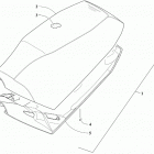 M 8000 HARDCORE ALPHA ONE ES 154 (2.6) RED [S2021MHHAEUSR] Seat assembly [108337]