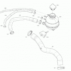 009 - SUMMIT 850 E-TEC - X with EXPERT Package - 175 02- engine - cooling