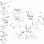 013 - EXPEDITION XTREME 850 E-TEC - North America 02- engine - exhaust