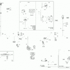 003 - MXZ 850 E-TEC - XRS - Europe 08- electric - main harness - 515178605 - model wi...