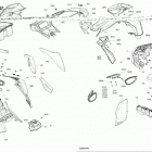 003 - SKANDIC WT 600R E-TEC - North America 07- body - hood