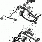 004 - SKANDIC WT 600 ACE - North America 01- rotax - engine harness and electronic module 1