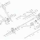 009 - SUMMIT 850 E-TEC - X with EXPERT Package - 175 05- suspension - rear - upper section