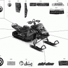 006 - SUMMIT 850 E-TEC - X with EXPERT Package - 165 07- body - decals