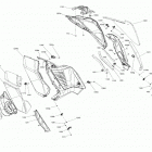 007 - MXZ 850 E-TEC - XRS - North America 07- body - side panels