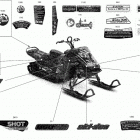 010 - SUMMIT 850 E-TEC Turbo - X - North America 07- body - decals