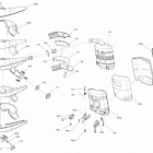 007 - RENEGADE 850 E-TEC - Enduro - North America 02- engine - exhaust