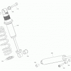 003 - SUMMIT 850 E-TEC - X - Europe 05- suspension - rear shocks