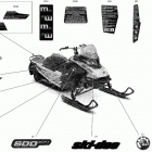 001 - MXZ 600 EFI - SPORT - Europe 07- body - decals