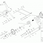 007 - MXZ 850 E-TEC - XRS - North America 05- suspension - rear - upper section  - with quic...