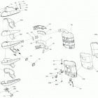 009 - SUMMIT 850 E-TEC - X with EXPERT Package - 175 02- engine - exhaust