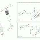 008 - RENEGADE 850 E-TEC - X - North America 05- suspension - rear shocks
