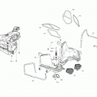 009 - SUMMIT 850 E-TEC - X with EXPERT Package - 175 02- engine - air intake
