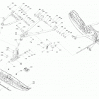 007 - MXZ 850 E-TEC - XRS - North America 05- suspension - front - ski pilot x1-2