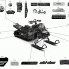012 - SUMMIT 850 E-TEC Turbo - X with EXPERT Package - 165 07- body - decals