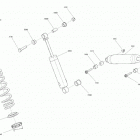 001 - MXZ 600 EFI - SPORT - Europe 05- suspension - rear shocks