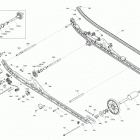 002 - SUMMIT 850 E-TEC - SP - North America 05- suspension - rear - lower section  - except mo...