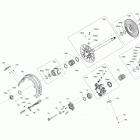 001 - MXZ 600 EFI - SPORT - Europe 04- drive - pulley