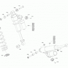 002 - RENEGADE 600R E-TEC - X Iron Dog - Europe 05- suspension - rear shocks