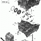 004 - SKANDIC WT 600 ACE - North America 01- rotax - crankcase