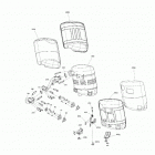 004 - SKANDIC WT 600 ACE - North America 02- engine - exhaust