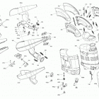 014 - SUMMIT 850 E-TEC Turbo - X with EXPERT Package - 165 02- engine - exhaust