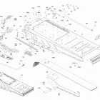 005 - SKANDIC SWT 600HO E-TEC - North America 09- frame - system - rear section